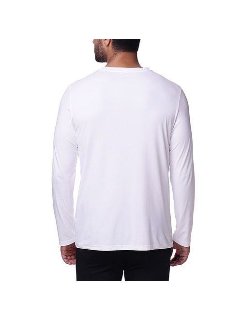 Camiseta Manga Longa Columbia Neblina Masculina - Branca
