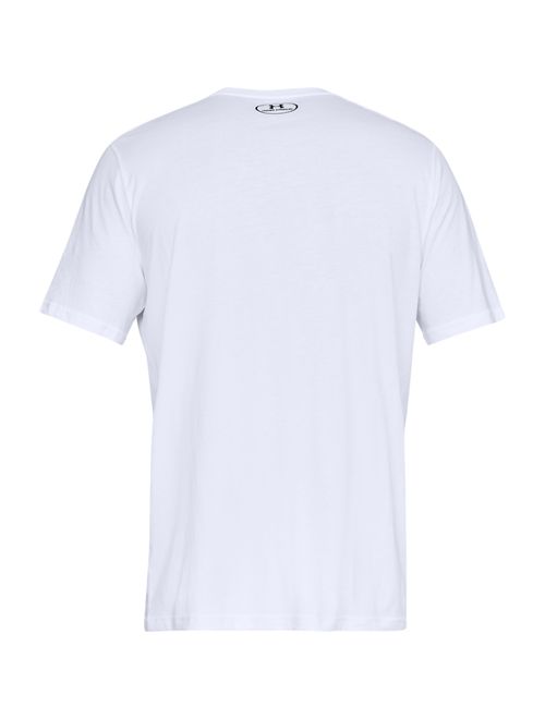 Camiseta Under Armour Sportstyle Left Chest Masculina - Branca