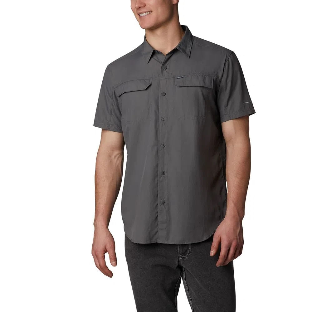 Camisa Columbia Silver Ridge 2.0 Masculina - Grafite