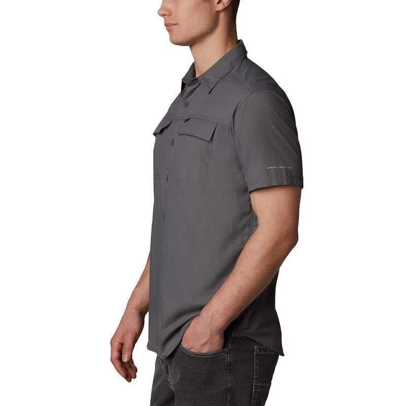 Camisa-Columbia-Silver-Ridge-2.0-Masculina---Grafite