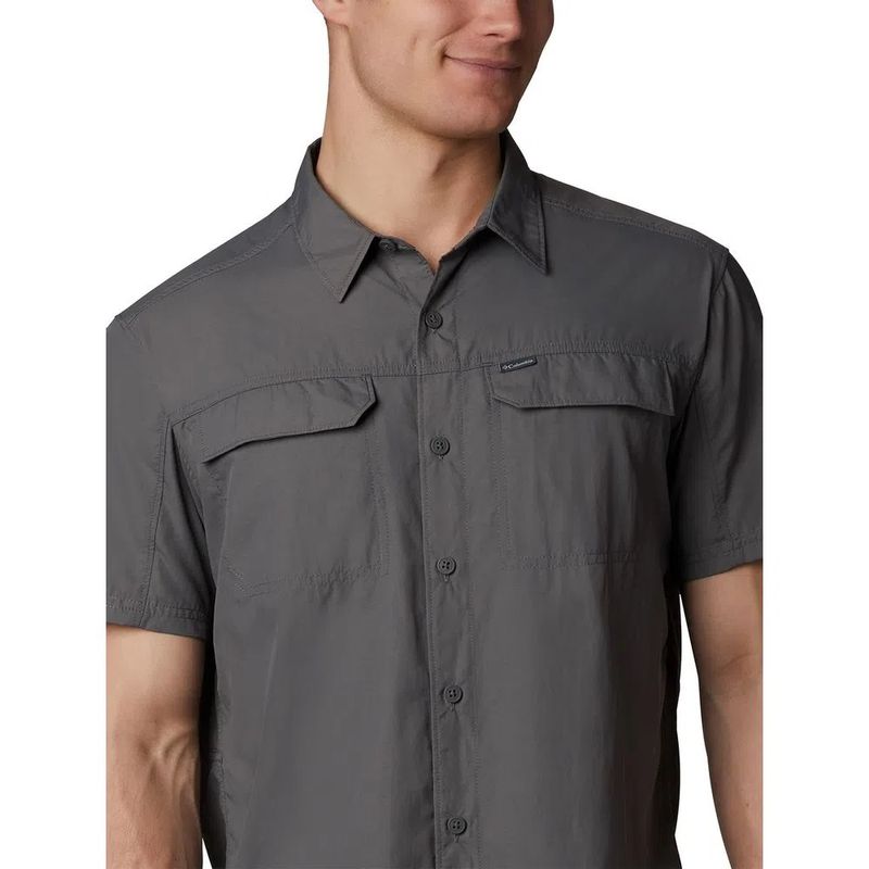 Camisa Columbia Silver Ridge 2.0 Masculina - Grafite