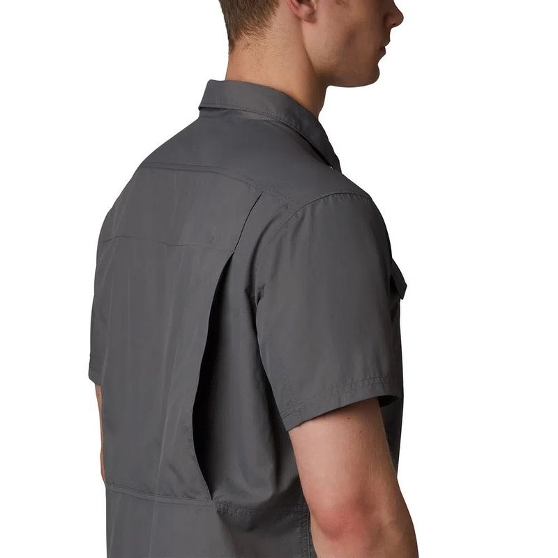 Camisa Columbia Silver Ridge 2.0 Masculina - Grafite