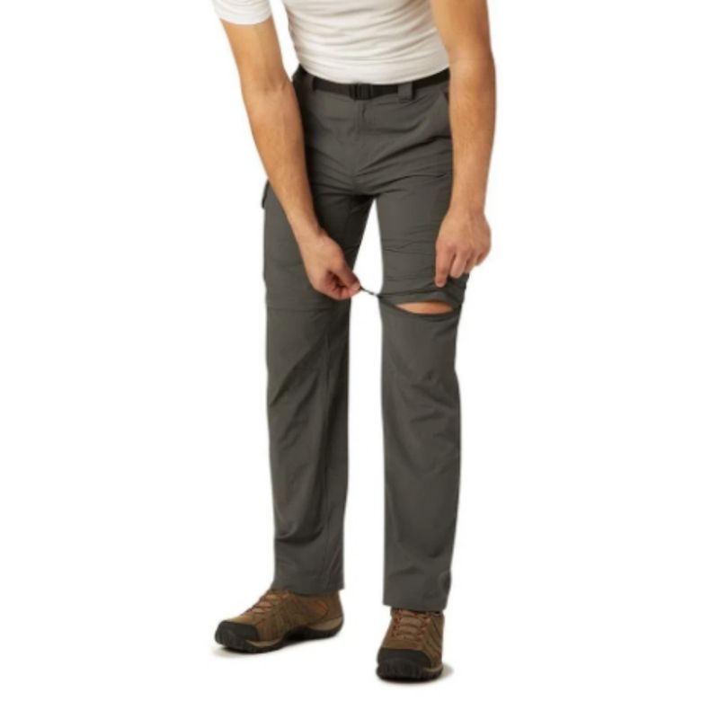 Calça Columbia Silver Ridge Convertible Masculina - Cinza