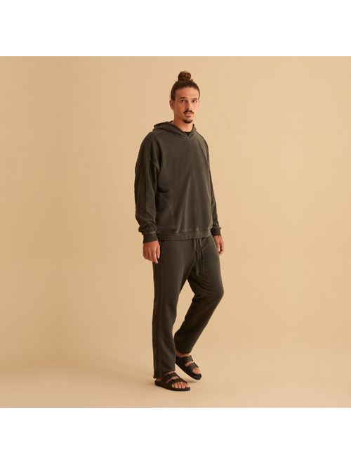 Sweatshirt Algodão Masculina Stoned Yang - Preto