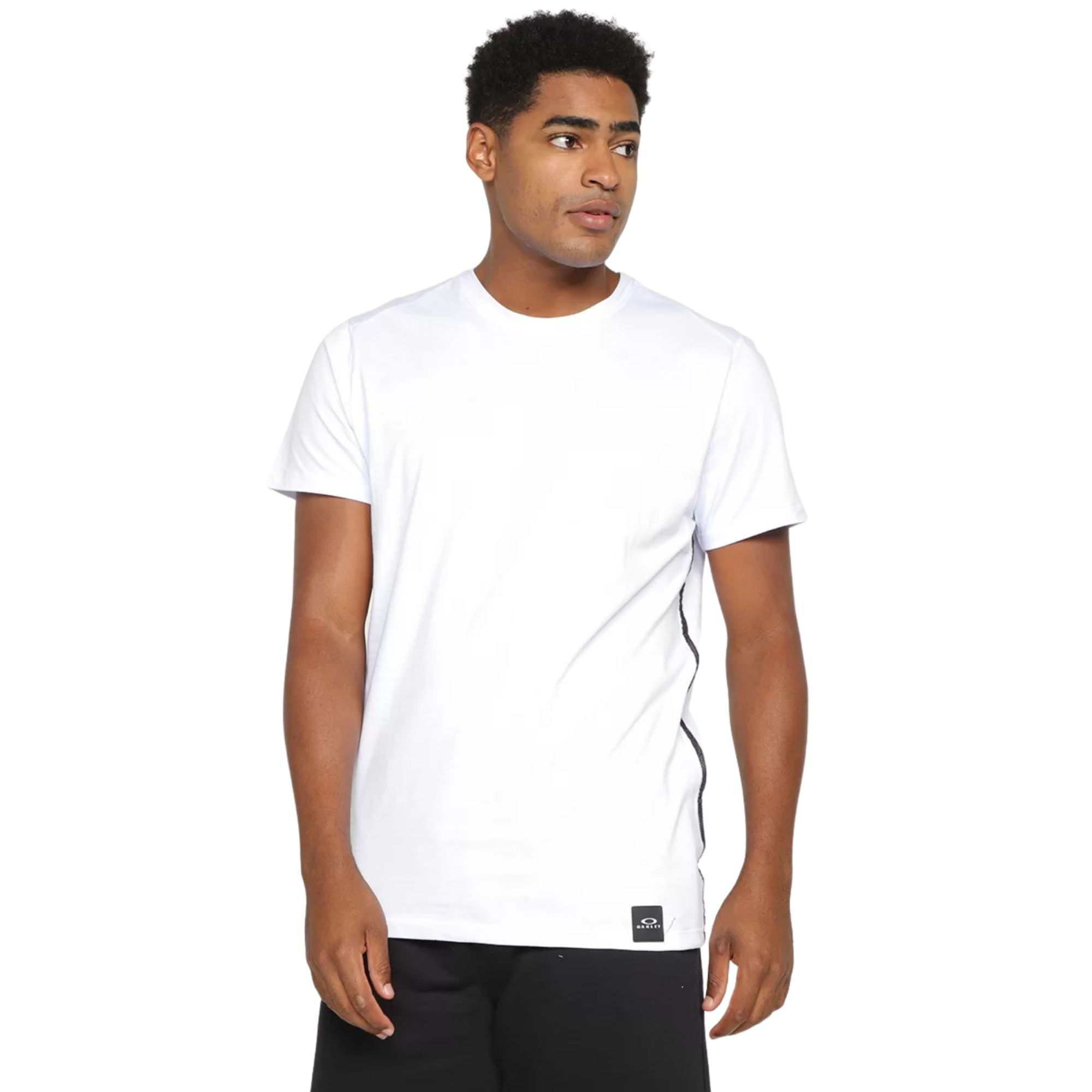 Camiseta Oakley Phantasmagoria Block Masculina - Branca