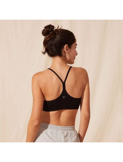 Top Com Bojo Moletom Bambu Agni - Preto
