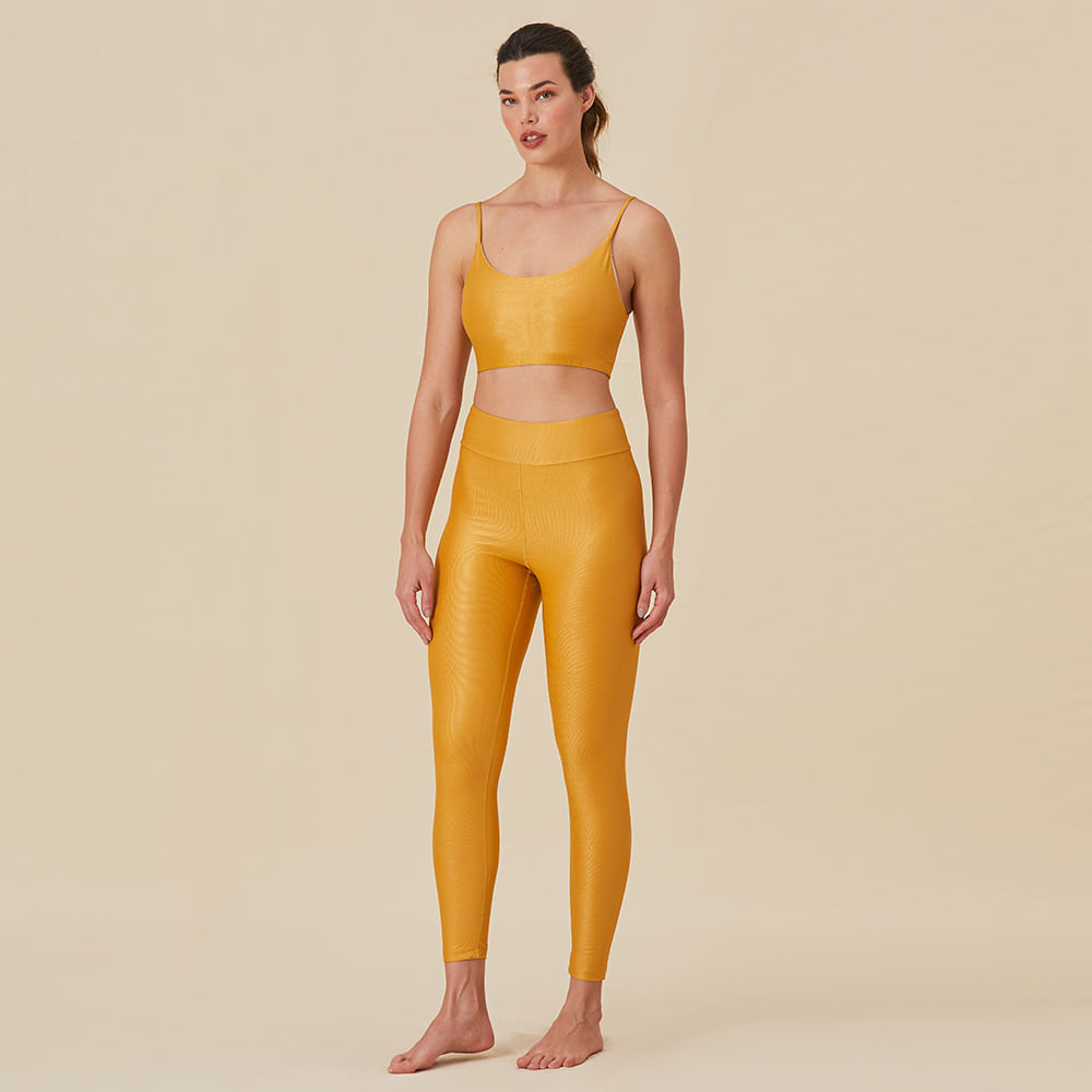Legging Yoga Avila - Dourada