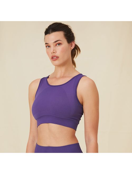 Top Yoga Furo Emana Seamless - Roxo
