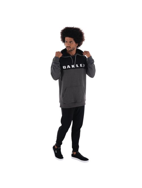 Moletom Oakley Sport Masculino - Grafite/Preto