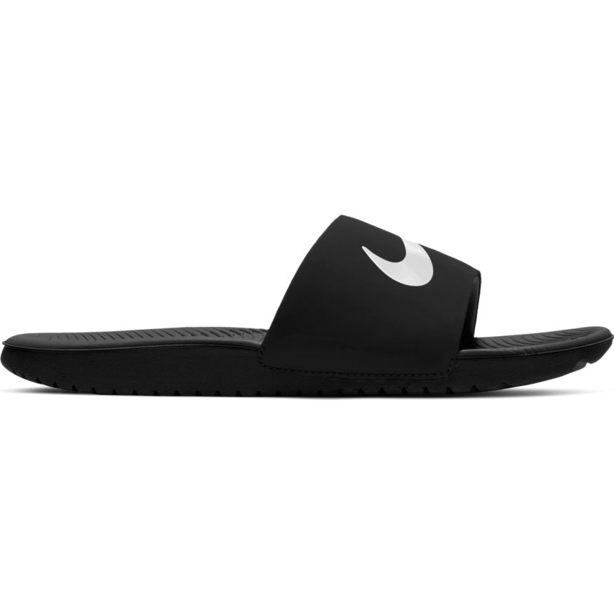 Chinelo Nike Kawa Slide GS/PS Infantil - Preto/Branco