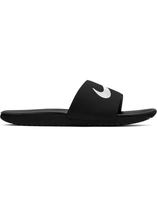 Chinelo Nike Kawa Slide GS/PS Infantil - Preto/Branco
