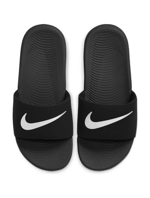 Chinelo Nike Kawa Slide GS/PS Infantil - Preto/Branco
