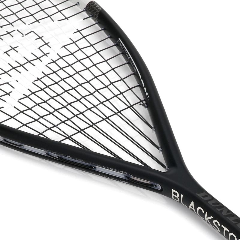 Raquete-De-Squash-Dunlop-Blackstorm-Titanium-Unissex---Preta-Prata
