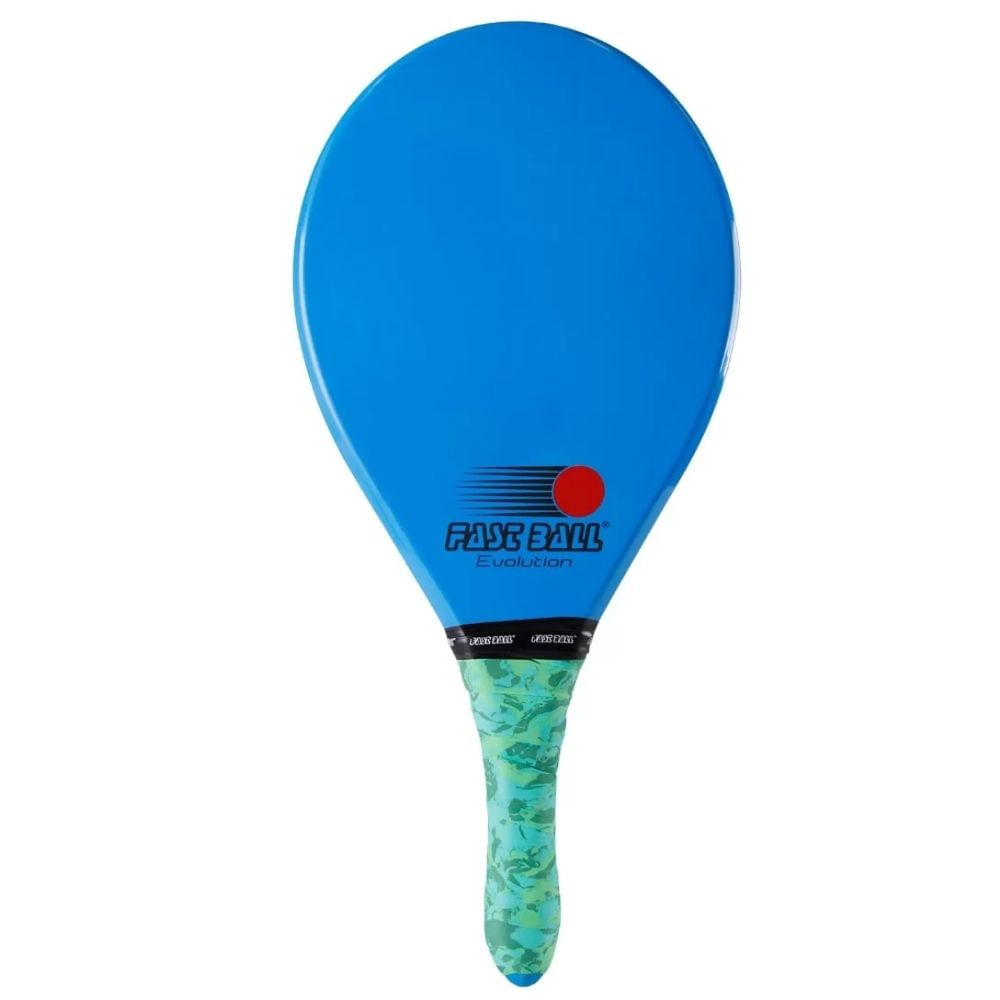 Raquete Frescobol Fast Ball Fast Ball Evolution Unissex - Azul