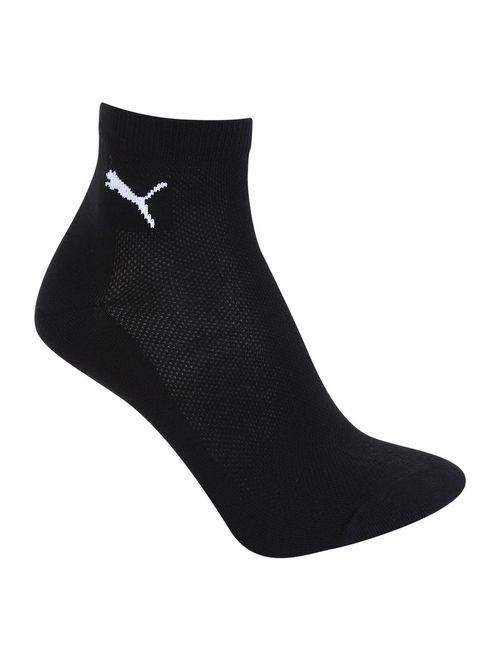 Kit Meias Puma Cano Médio Com 3 Pares Masculina - Preta