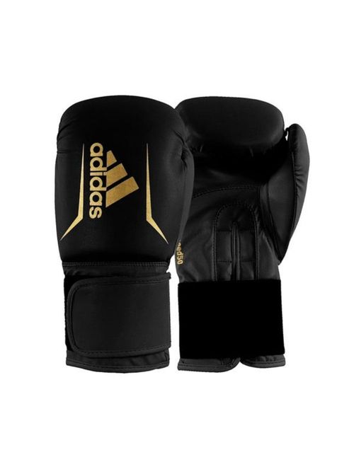 Luva De Boxe Adidas Speed 50 Unissex - Preta/ Dourada