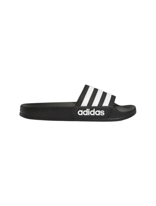 Chinelo Slide Adidas Adilette Shower Infantil - Preto/Branco