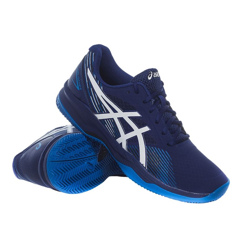 Tenis-Asics-Gel-Game-8-Clay-Oc-Masculino---Azul-Marinho-Branco