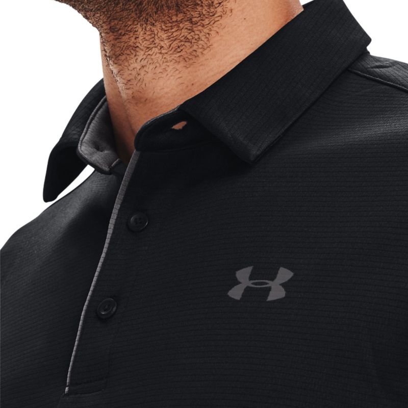 Camisa Polo Golfe Under Armour Tech Masculina - Preta - Bayard