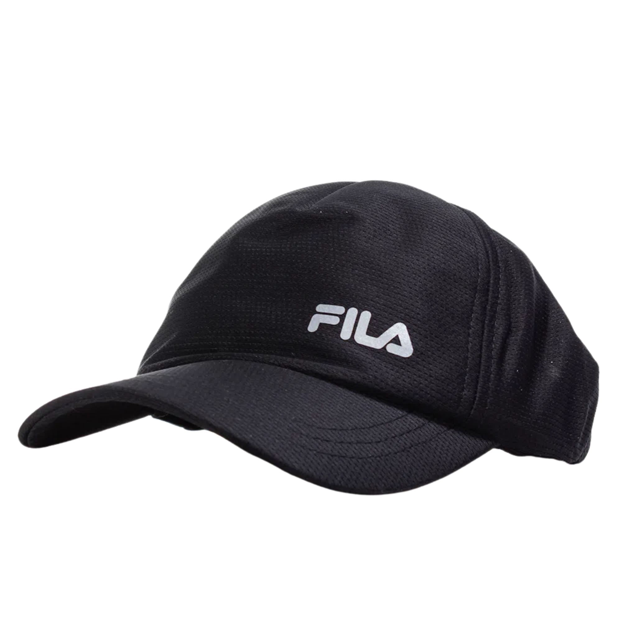 Boné Fila Strapback Running Unissex - Preto