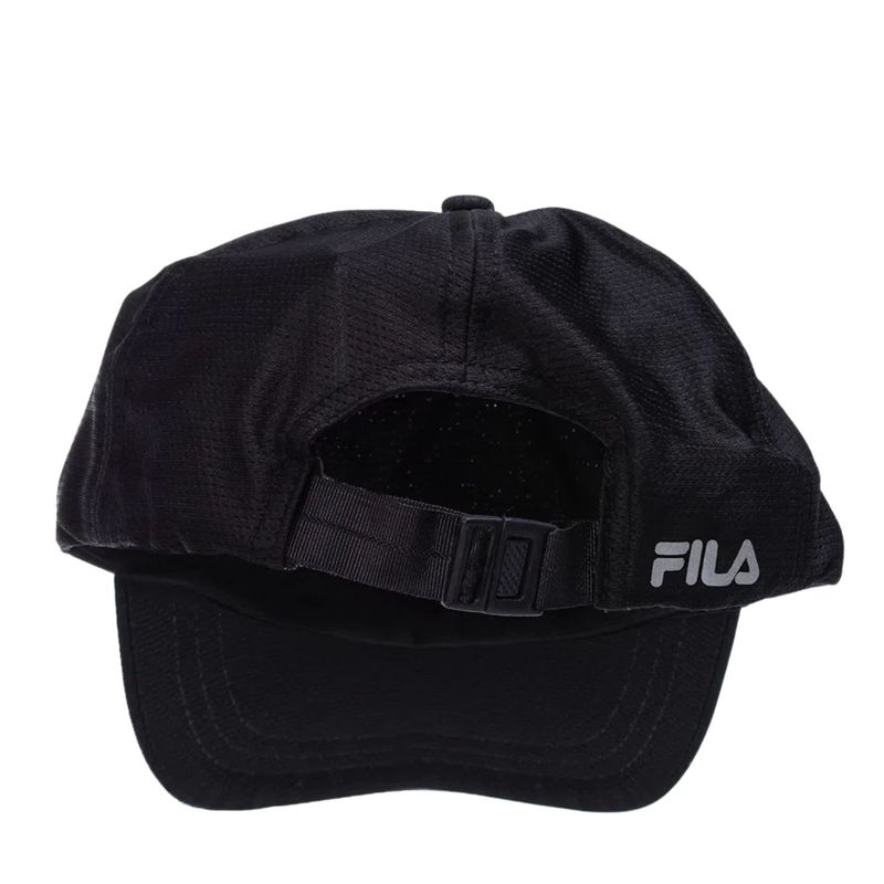 Bone-Fila-Strapback-Running-Unissex---Preto