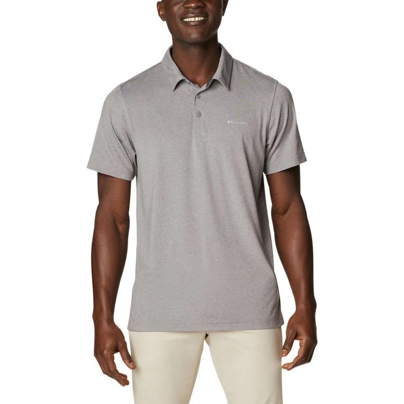 Polo-Columbia-Tech-Trail-Masculina---Cinza
