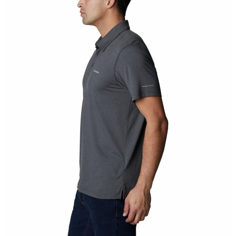 Polo-Columbia-Tech-Trail-Masculina---Grafite