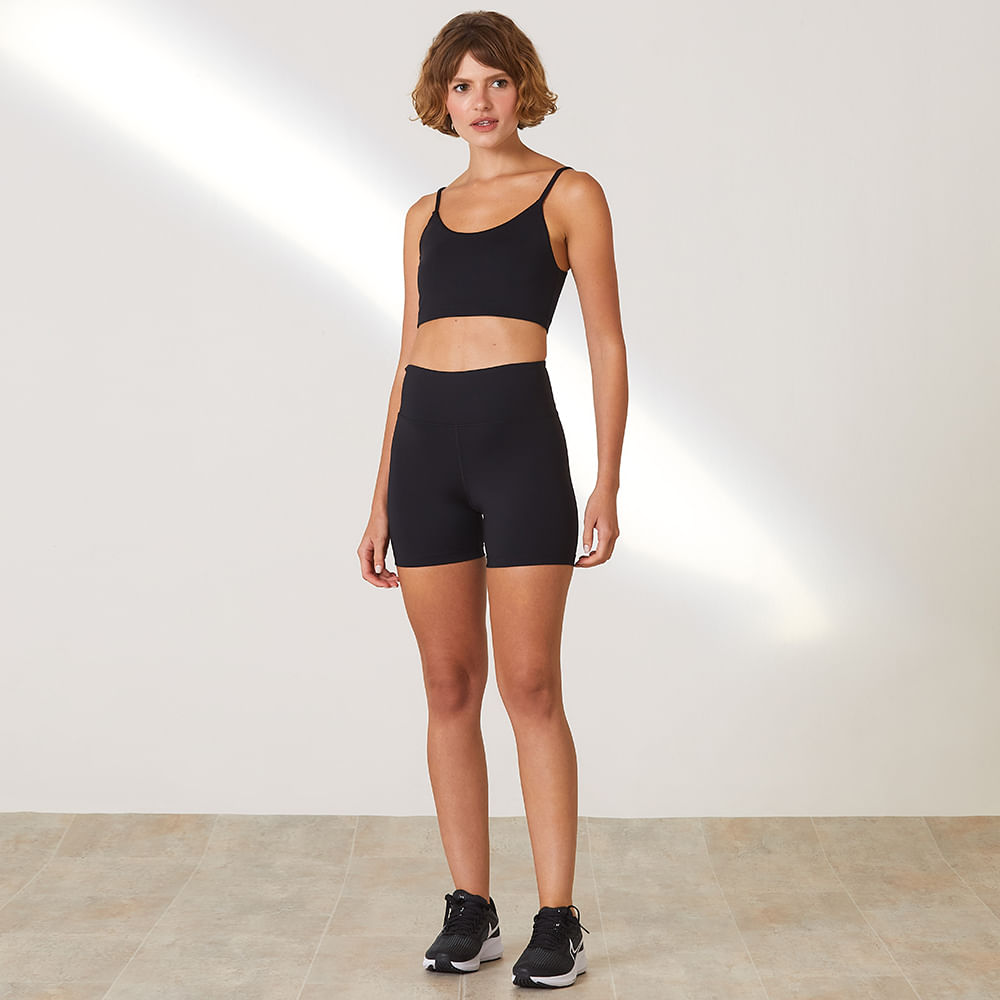 Short Basic Soft Skin Lolli - Preto