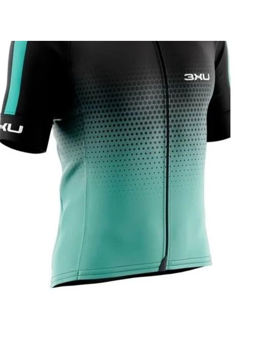 Camisa Refactor 3Xu Huracan Masculina - Preta/Azul