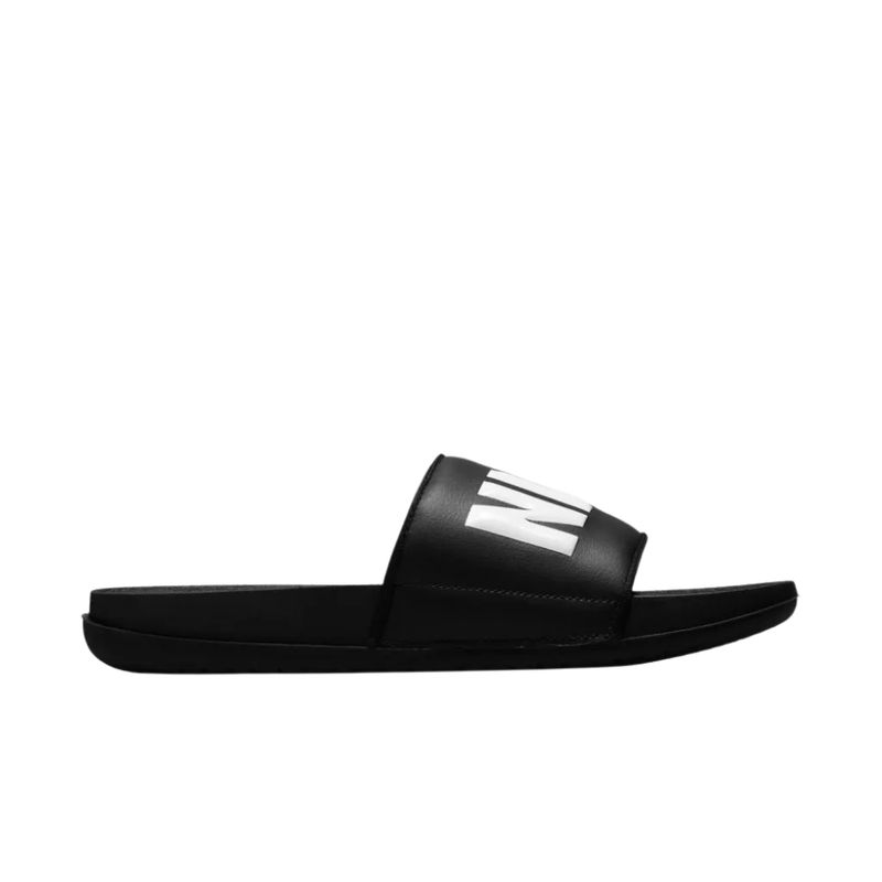 Chinelo Slide Nike Offcourt Feminino - Preto/Branco