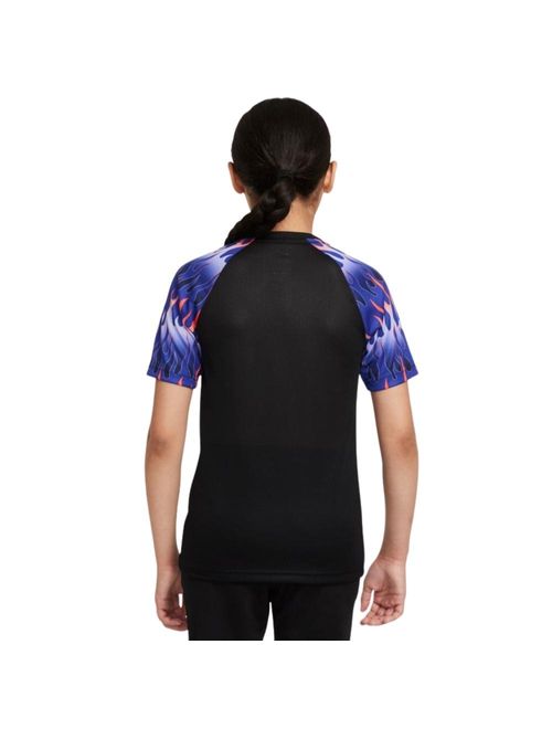 Camisa Nike Dri-Fit Kylian Mbappé Infantil - Preta