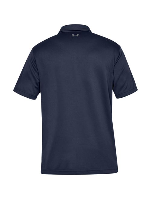 Camisa Polo Under Armour Tech Masculina - Azul Marinho