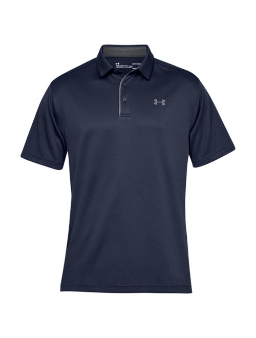 Camisa Polo Under Armour Tech Masculina - Azul Marinho