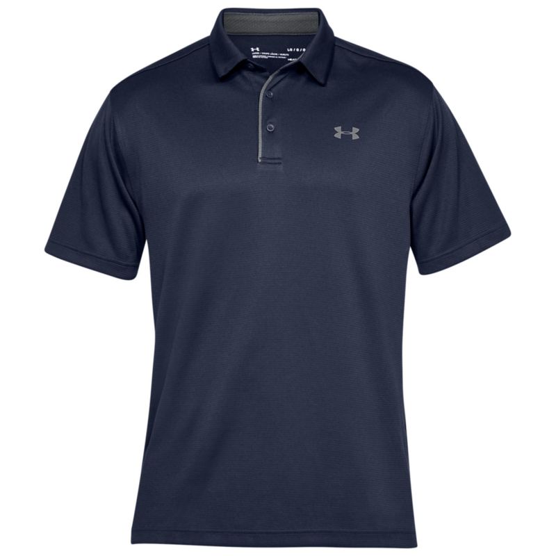 Camiseta Under Armour Tech Polo Masculina - Azul Marinho