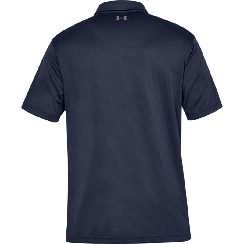 Camiseta Under Armour Tech Polo Masculina - Azul Marinho