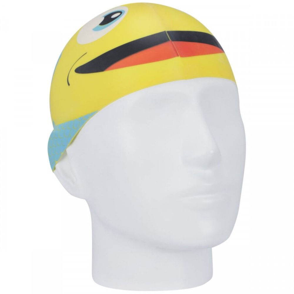 Touca De Natação Speedo Fish Cap Infantil - Amarela