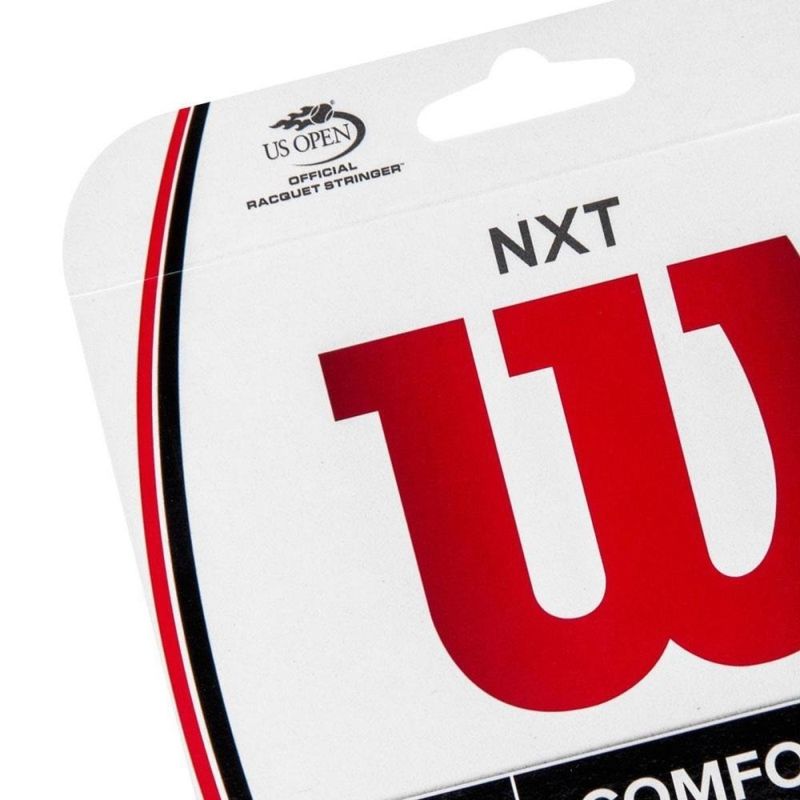Corda-Para-Raquete-Wilson-Nxt-16L-1.30Mm-Cartela-Set-Individual-Unissex---Preta