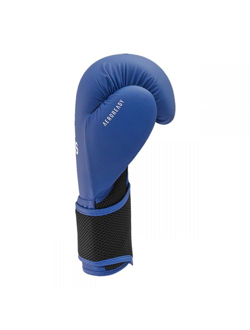Kit Luva De Boxe Adidas Hybrid 25 Unissex - Azul
