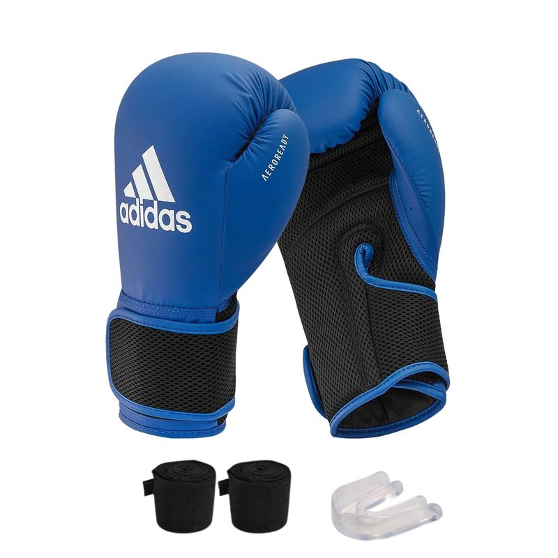 Kit-Luva-De-Boxe-Adidas-Hybrid-25-Unissex---Azul