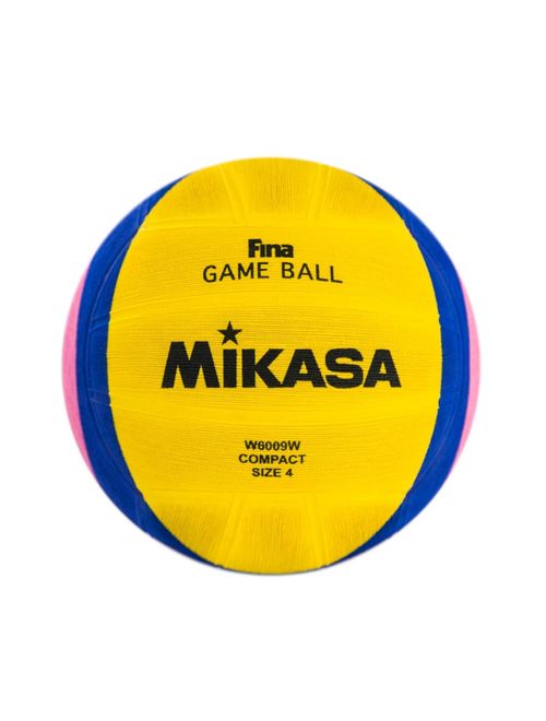Bola Polo Aquático Mikasa Oficial W6009W Unissex - Amarela/Azul