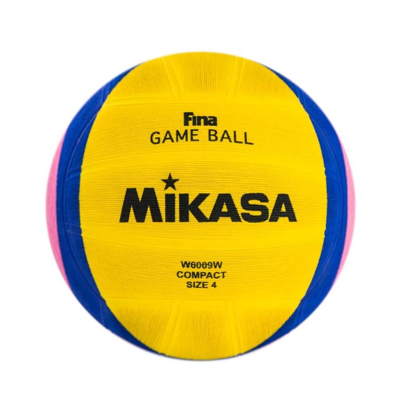Bola-Oficial-De-Polo-Aquatico-Mikasa-W6009W-Unissex---Amarela-Azul