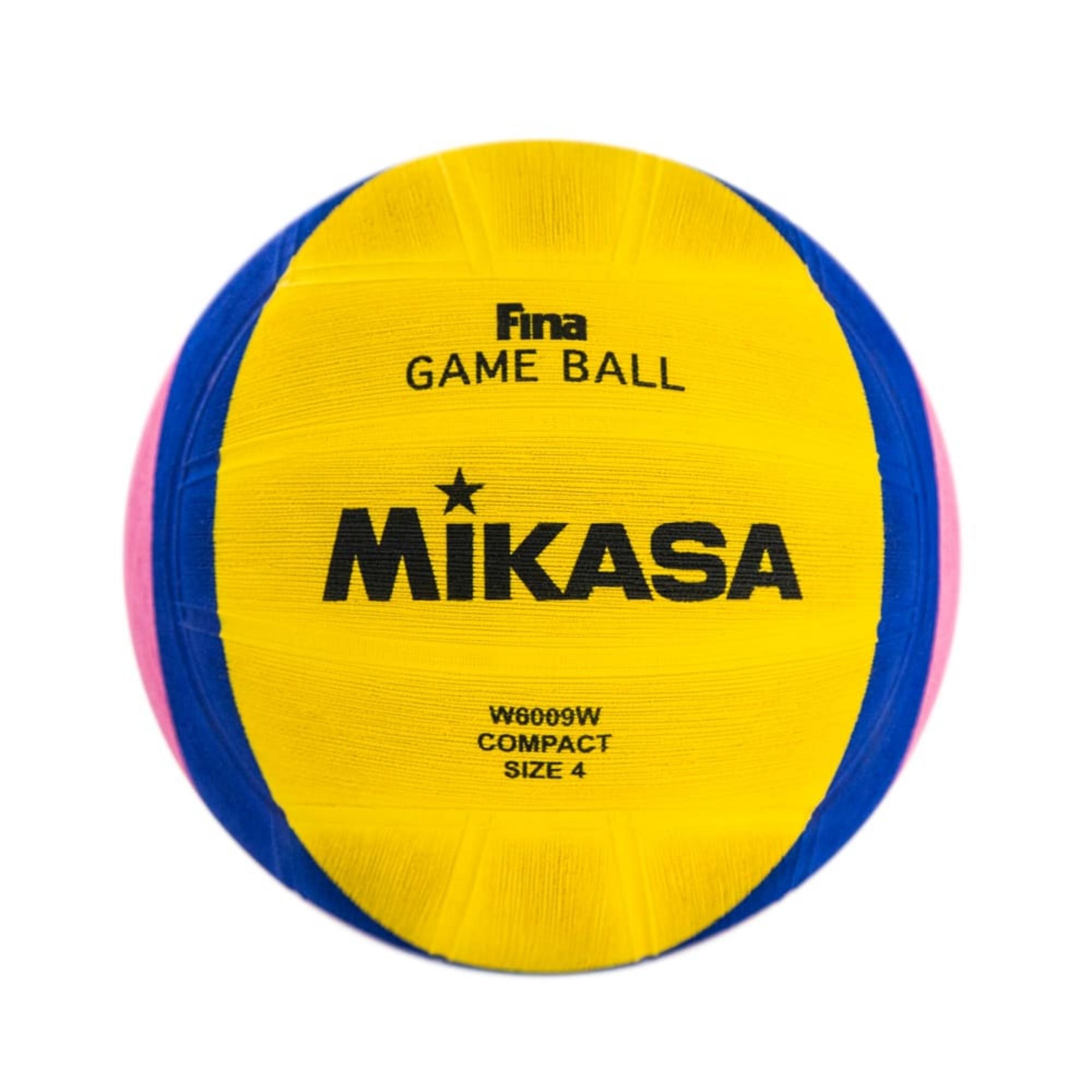 Bola Polo Aquático Mikasa Oficial W6009W Unissex - Amarela/Azul