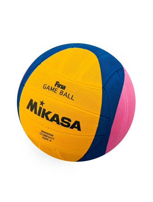 Bola Polo Aquático Mikasa Oficial W6009W Unissex - Amarela/Azul
