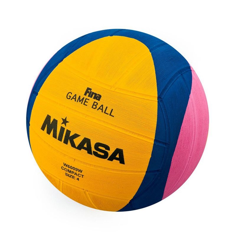 Bola-Oficial-De-Polo-Aquatico-Mikasa-W6009W-Unissex---Amarela-Azul