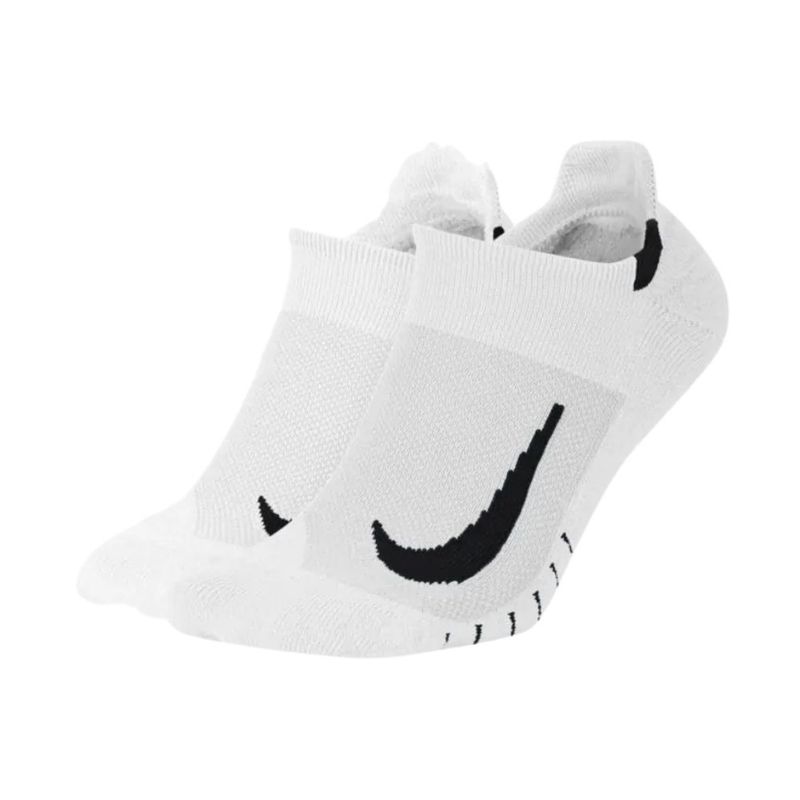 Meia Nike Multiplier 2 Pares Unissex - Branca