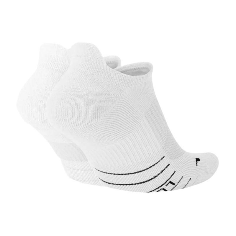 Meia Nike Multiplier 2 Pares Unissex - Branca