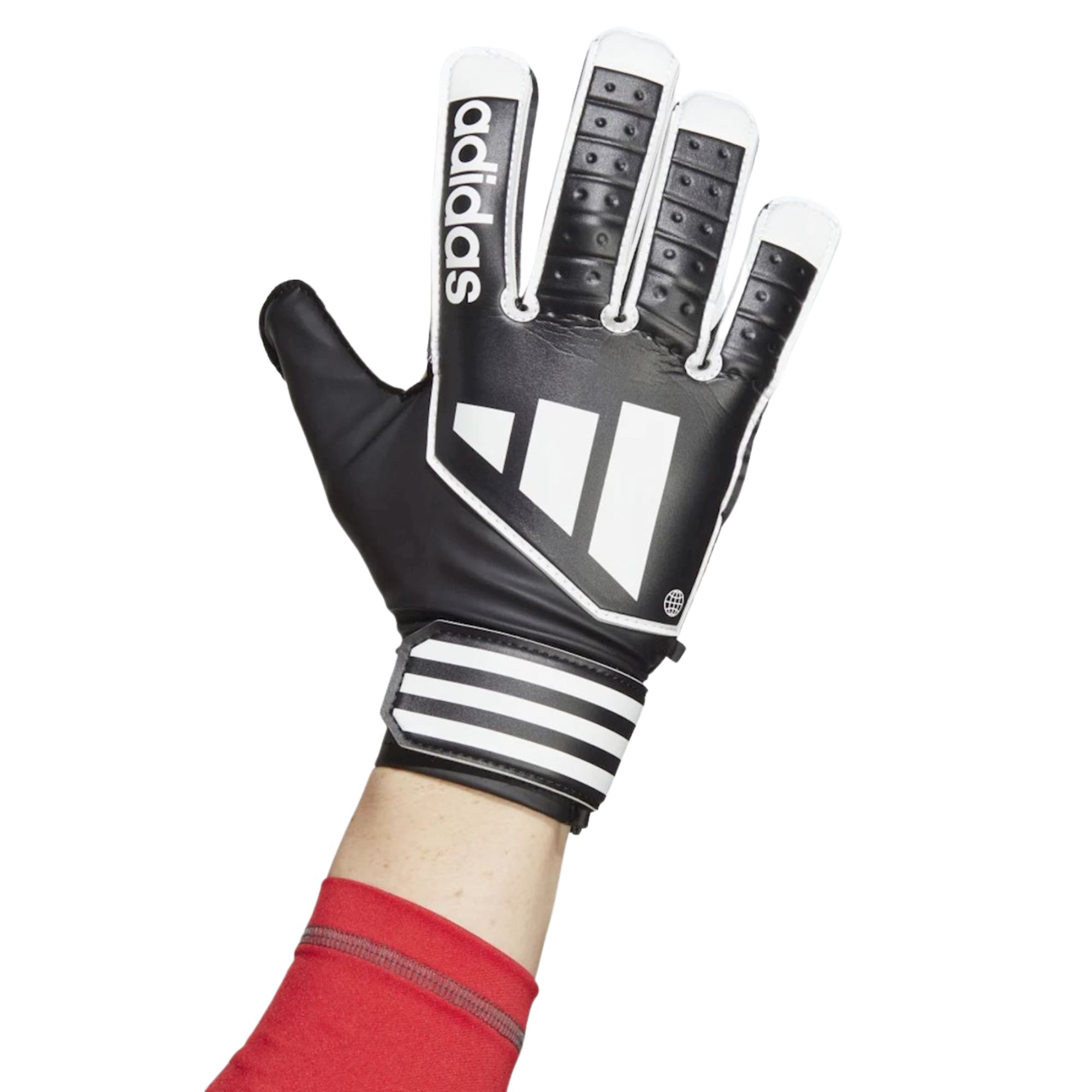 Luva De Goleiro Adidas Gol Tiro Club Goalkeeper Gloves Infantil - Preta