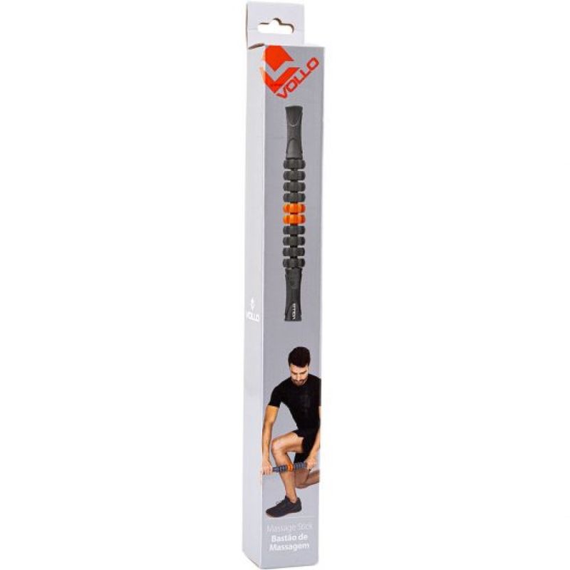 Bastao-de-Massagem-Vollo---Unissex---Preto-Laranja