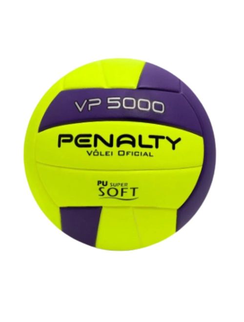 Bola Vôlei Penalty Vp 5000X Unissex - Amarela/Roxa