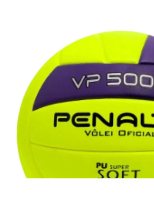 Bola Vôlei Penalty Vp 5000X Unissex - Amarela/Roxa